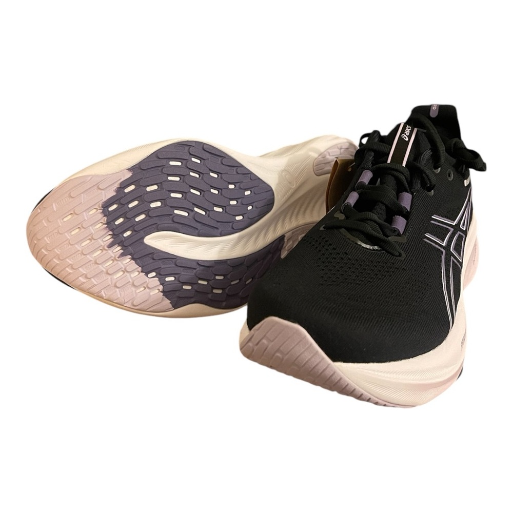 COPY - Asics Gel Nimbus 26 Women’s 10 Black Purple Running Shoes - Picture 5 of 5